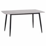 ΤΡΑΠΕΖΙ RAVEN HM18149.13 ΚΕΡΑΜΙΚΟ TOP ΜΕ ΟΨΗ ΓΚΡΙ ΜΑΡΜΑΡΟ 140x80x74Υεκ.