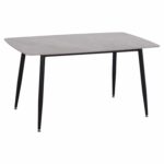 ΤΡΑΠΕΖΙ RAVEN HM18149.13 ΚΕΡΑΜΙΚΟ TOP ΜΕ ΟΨΗ ΓΚΡΙ ΜΑΡΜΑΡΟ 140x80x74Υεκ. - Image 5