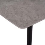 ΤΡΑΠΕΖΙ RAVEN HM18149.13 ΚΕΡΑΜΙΚΟ TOP ΜΕ ΟΨΗ ΓΚΡΙ ΜΑΡΜΑΡΟ 140x80x74Υεκ. - Image 6