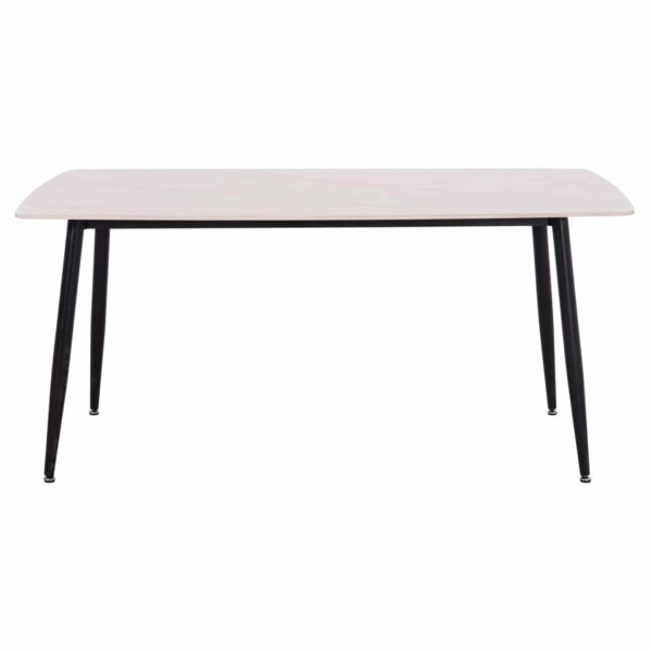 ΤΡΑΠΕΖΙ RAVEN HM18150.01 ΚΕΡΑΜΙΚΟ TOP ΜΕ ΟΨΗ ΛΕΥΚΟ ΜΑΡΜΑΡΟ 160x80x74Υεκ. - Image 3