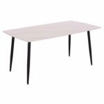 ΤΡΑΠΕΖΙ RAVEN HM18150.01 ΚΕΡΑΜΙΚΟ TOP ΜΕ ΟΨΗ ΛΕΥΚΟ ΜΑΡΜΑΡΟ 160x80x74Υεκ. - Image 4