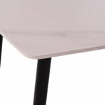 ΤΡΑΠΕΖΙ RAVEN HM18150.01 ΚΕΡΑΜΙΚΟ TOP ΜΕ ΟΨΗ ΛΕΥΚΟ ΜΑΡΜΑΡΟ 160x80x74Υεκ. - Image 6