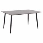 ΤΡΑΠΕΖΙ RAVEN HM18150.13 ΚΕΡΑΜΙΚΟ TOP ΜΕ ΟΨΗ ΓΚΡΙ ΜΑΡΜΑΡΟ 160x80x74Υεκ. - Image 4