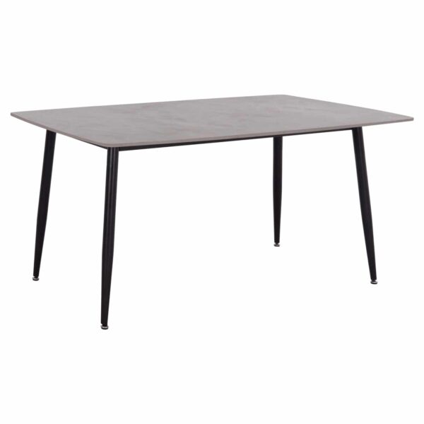 ΤΡΑΠΕΖΙ RAVEN HM18150.13 ΚΕΡΑΜΙΚΟ TOP ΜΕ ΟΨΗ ΓΚΡΙ ΜΑΡΜΑΡΟ 160x80x74Υεκ. - Image 4