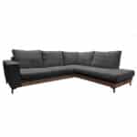 CAPRI ΚΑΝΑΠΕΣ ΓΩΝΙΑ ΔΕΞΙΑ ΑΝΘΡΑΚΙ 280x230x80 01-3451