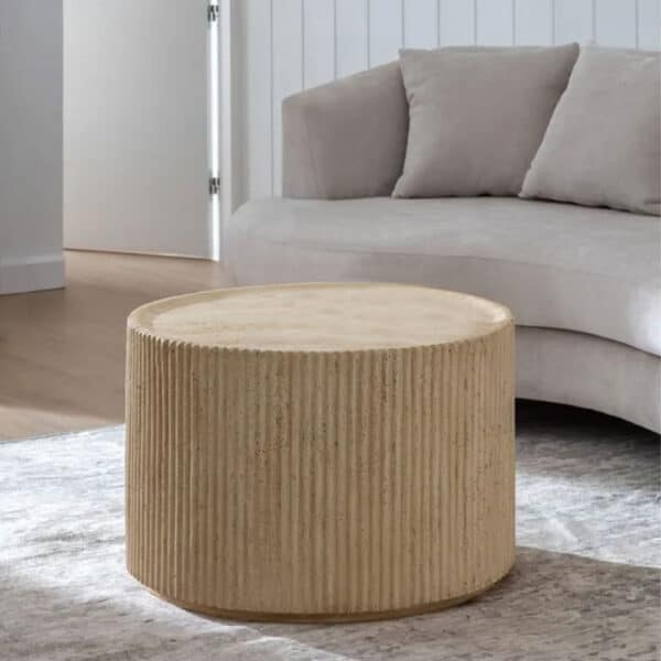 KION COFFEE TABLE BEIGE 67x67x46 04-1086 - Image 2