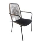 BREEZE ΚΑΡΕΚΛΑ ΦΥΣΙΚΟ ΜΑΥΡΟ 59x61.5x89 22-0029