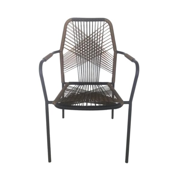 BREEZE ΚΑΡΕΚΛΑ ΦΥΣΙΚΟ ΜΑΥΡΟ 59x61.5x89 22-0029 - Image 5