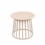 BASKET SIDE TABLE TERRAZZO 49.5x49.5x44 27-0260 - Image 2