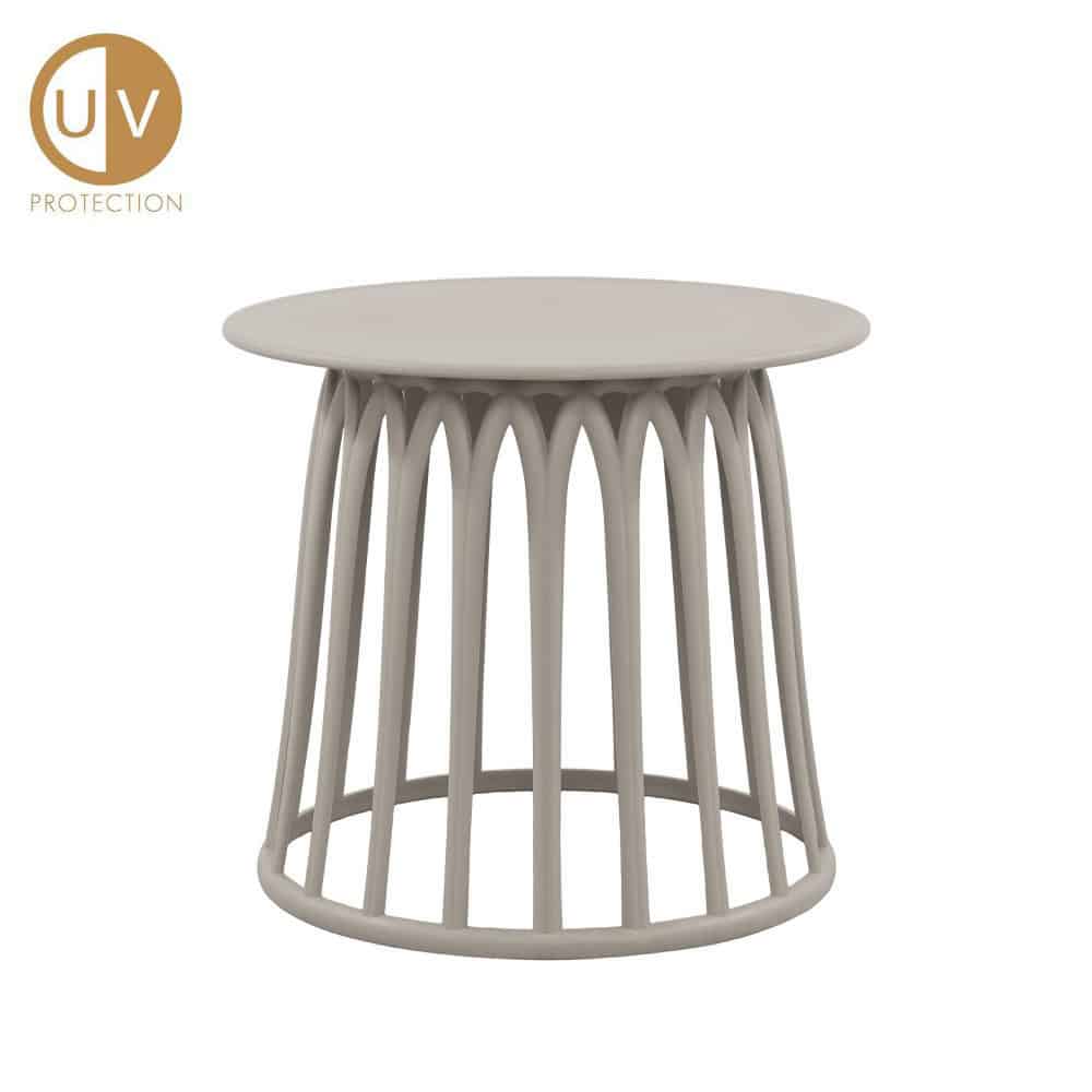 27-0262-W0aW4-first-_1 BASKET SIDE TABLE ΓΚΡΙ ΑΝΟΙΧΤΟ 49.5x49.5x44 27-0262 - Image 1