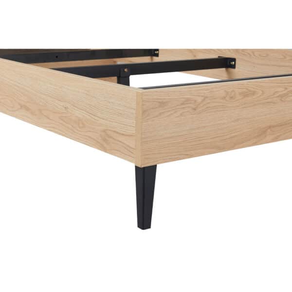 NEON ΚΡΕΒΑΤΙ (ΓΙΑ ΣΤΡΩΜΑ 120x200cm) ΓΚΡΙ ΦΥΣΙΚΟ 127x210x101 40-0019 - Image 5