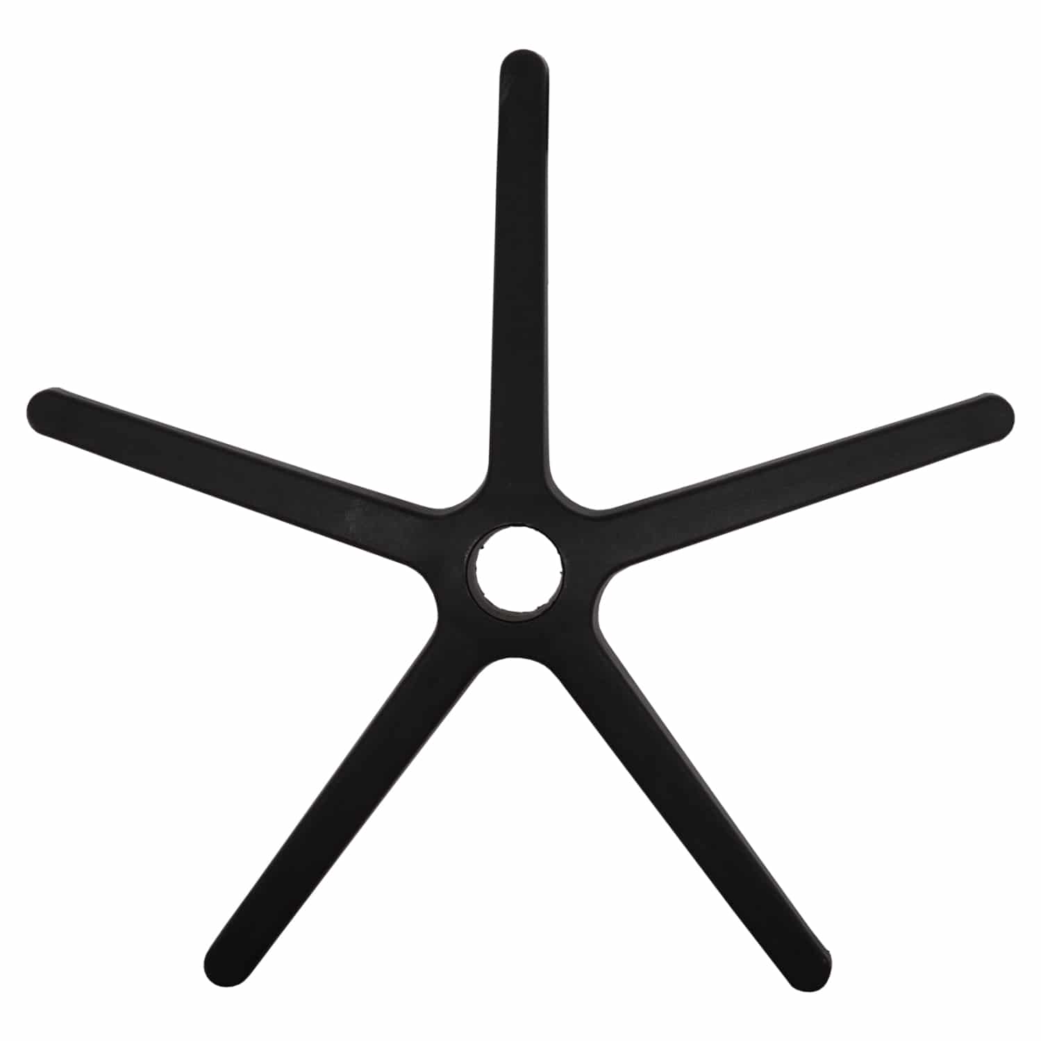 HM1199 ΑΝΤΑΛΛΑΚΤΙΚΗ ΒΑΣΗ ΑΣΤΕΡΙ ΜΑΥΡΟ NYLON HM1199-- 28εκ ΑΚΤΙΝΑ - Image 1