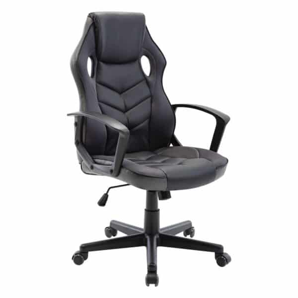 BF7700 Gaming Πολυθρόνα Mesh, Pu Μαύρο - Γκρι 62x59x105/117cm - Image 6