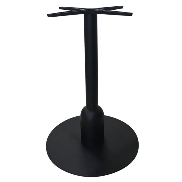 BORG Βάση Τραπεζιού Μέταλλο Βαφή Μαύρο (18,10kg) Φ50cm H.72cm - Image 3