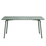BRIO Slat Τραπέζι-Pro Κήπου - Βεράντας, Μέταλλο Βαφή Sandy Green 5635C 160x90x73cm - Image 4