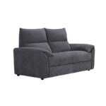DALLAS Καναπές 2-θέσιος Σαλονιού - Καθιστικού, Ύφασμα Γκρι 166x95x98cm - Image 4