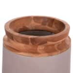 ΔΙΑΚΟΣΜΗΤΙΚΑ ΒΑΖΑ ΔΑΠΕΔΟΥ 2ΤΜΧ LINTER HM21140.04 FIBER CEMENT TAUPE-ΞΥΛΟ ΤΕΑΚ 47Υ & 60Υεκ - Image 4