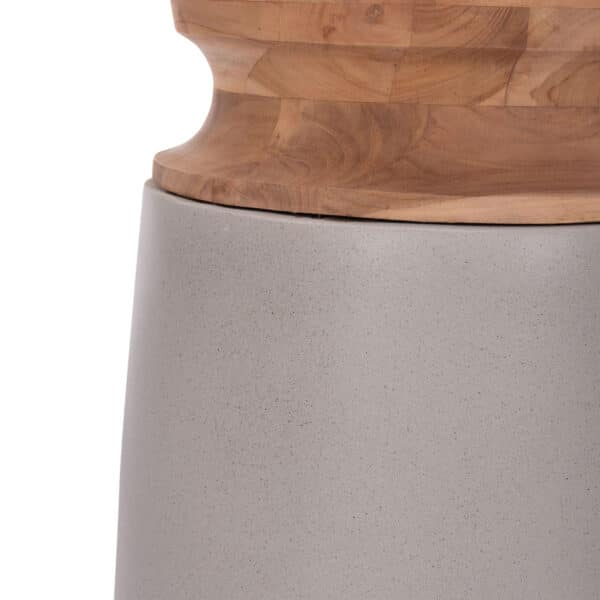 ΔΙΑΚΟΣΜΗΤΙΚΑ ΒΑΖΑ ΔΑΠΕΔΟΥ 2ΤΜΧ LINTER HM21140.03 FIBER CEMENT ΓΚΡΙ-ΞΥΛΟ ΤΕΑΚ 47Υ & 60Υεκ - Image 6