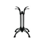 ΤΕΤΡΑΝΥΧΟ Πόδι Τραπεζιού Μαντέμι Μαύρο (14 kg) 56x56x71cm - Image 4