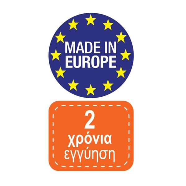 PORTOFINO Πολυθρόνα Τραπεζαρίας Κήπου - Βεράντας, PP Άσπρο, Στοιβαζόμενη 57x56x80cm - Image 11