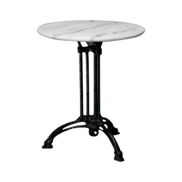 EKO Τραπέζι Τρίνυχο Μαντέμι, Μάρμαρο Φ70 H.74cm - Image 4