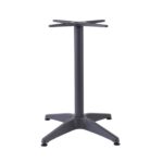 FACTORY Βάση Τραπεζιού Αλουμίνιο Απόχρωση Ανθρακί (2,35kg) 66x66cm H.69cm - Image 4