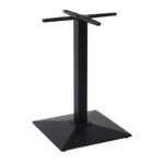 ΠΥΡΑΜΙΔΑ Βάση Τραπεζιού Μαντέμι Μαύρο - 10,30 Kg 45x45x72cm - Image 4