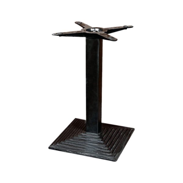 ΕΚΟ Τετράγωνο Βάση Τραπεζιού Μαντέμι Μαύρο/10,00 Kg 40x40x72cm - Image 4