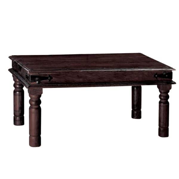 KAMI Τραπεζάκι Σαλονιού Καθιστικού, Ξύλο Sheesham Καρυδί 110x70x40cm - Image 6