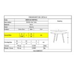 RAVEL Τραπεζάκι Βοηθητικό Χρώμιο - Γυαλί Clear Tempered Φ50cm H.58cm - Image 6