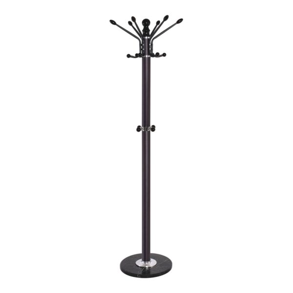 MARTA Καλόγερος Μέταλλο Βαφή Καρυδί Φ37 H.175cm - Image 4