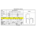 STREAMY Καρέκλα Πτυσσόμενη PP Άσπρο 45x48x83cm - Image 6