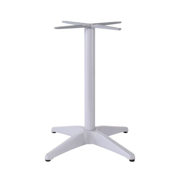 FACTORY Βάση Τραπεζιού Αλουμίνιο Απόχρωση Silver (2,35kg) 66x66cm H.69cm - Image 5