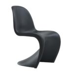 BLEND Καρέκλα Τραπεζαρίας Κουζίνας - PP Μαύρο 50x58x85cm - Image 5