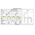 BLEND Καρέκλα Τραπεζαρίας Στοιβαζόμενη, PP Άσπρο 50x58x85cm - Image 6