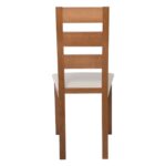 MILLER Καρέκλα Οξιά Aroma Beech, PVC Εκρού 45x52x97cm - Image 11