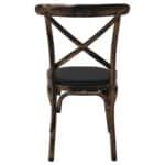 MARLIN Καρέκλα Τραπεζαρίας Μέταλλο Βαφή Black Gold, PU Μαύρο 52x51x86cm - Image 11