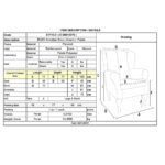 ROSY Πολυθρόνα - Μπερζέρα Φυσικό, Ύφασμα Εκρού 76x80x103cm - Image 12