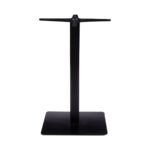 PRATO Βάση Τραπεζιού Μέταλλο Βαφή Μαύρο, Cross 45x45cm (17,50kg) 50x50cm H.72cm / Cross 45x45cm - Image 4