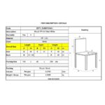 MILLS Καρέκλα PP Άσπρο - Στοιβαζόμενη 40x51x89cm - Image 12