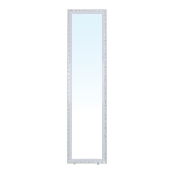 e-00019261_1-huge MIRROR Καθρέπτης Δαπέδου Τοίχου Ξύλινος Antique White 39x2,5x148cm - Image 7