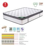 ΣΤΡΩΜΑ Mini Pocket Spring Memory Foam & Latex, Μονής Όψης Roll Pack (5) 160x200x32cm - Image 4