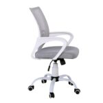 BF2101-S Πολυθρόνα-Pro Γραφείου με Ανάκλιση, Βάση Μέταλλο Βαφή Άσπρο, Γκρι Mesh 57x53x86/96cm - Image 9