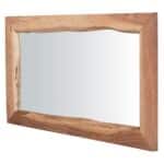 NATAL Καθρέπτης Ξύλο Ακακία Φυσικό 100x4x70cm - Image 4