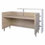 Reception PROJECT Απόχρωση Sonoma - Άσπρο 180x75x110cm - Image 8