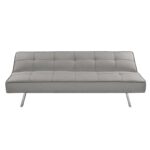 KAPPA Καναπές - Κρεβάτι Σαλονιού - Καθιστικού, Ύφασμα Ανοιχτό Γκρι 175x83x74cm Bed:175x97x38cm - Image 6