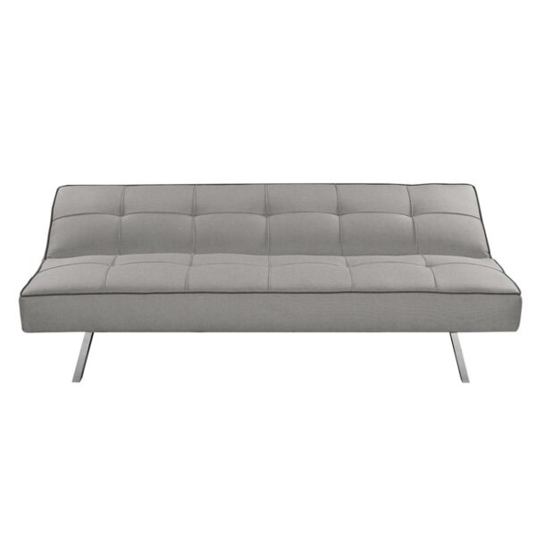 KAPPA Καναπές - Κρεβάτι Σαλονιού - Καθιστικού, Ύφασμα Ανοιχτό Γκρι 175x83x74cm Bed:175x97x38cm - Image 6