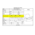 TAYLOR Πολυθρόνα Σαλονιού Καθιστικού Καρυδί, Pu Άσπρο 90x76x75cm - Image 8