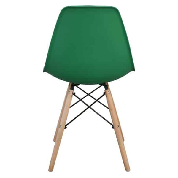 ART Wood Καρέκλα Τραπεζαρίας - Κουζίνας, Πόδια Οξιά, Κάθισμα PP Πράσινο - 1 Step K/D 46x52x82cm - Image 12