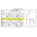 ART Wood Καρέκλα Τραπεζαρίας - Κουζίνας, Πόδια Οξιά, Κάθισμα PP Σιέλ - 1 Step K/D 46x52x82cm - Image 14